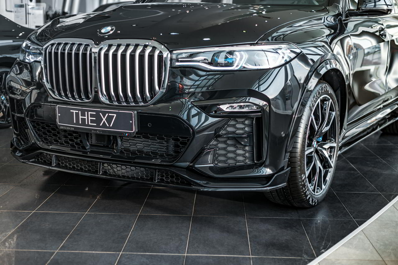 BMW X7 front lips by Renegade Design