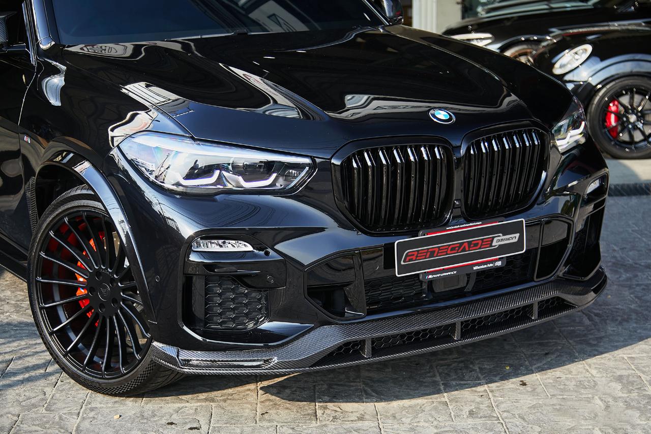 Kohlenstoff frontsplitter für BMW X5 G05