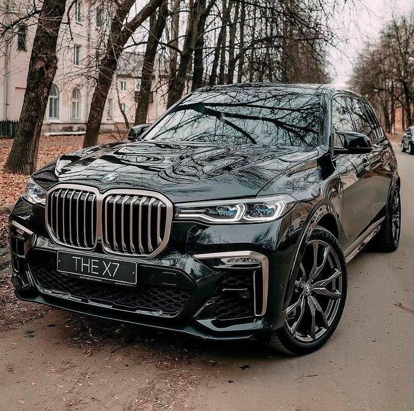 Some words about BMW X7 front lips