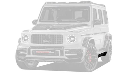 Carbon side skirts for Mercedes-Benz G-Class W463