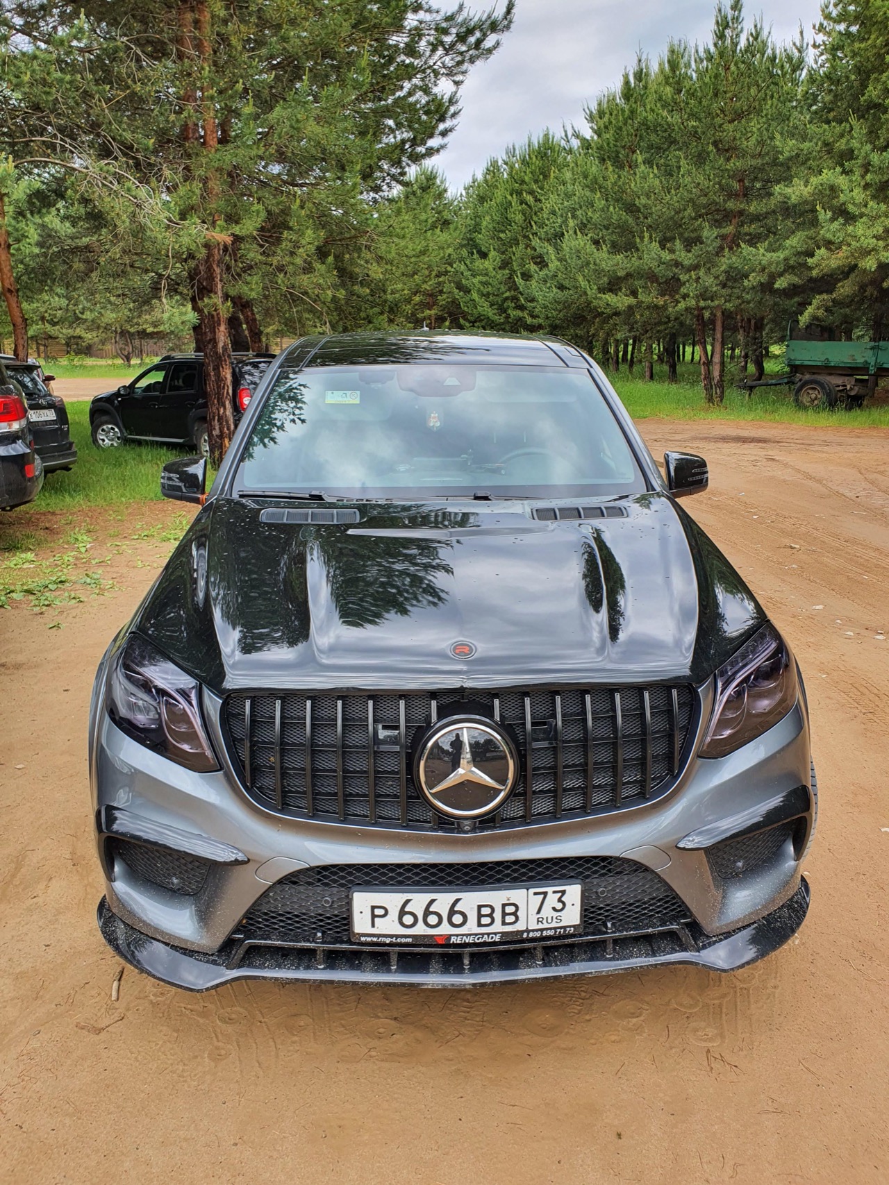 Frontsplitter für Mercedes-Benz GLS X166