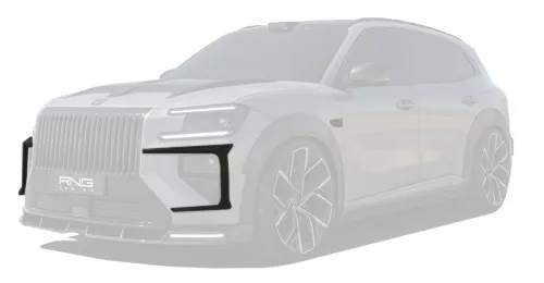 Carbon Frontstoßstangen-Einsätze für Zeekr 8X