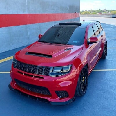 Set of custom accessories for the Jeep GС Trackhawk for Thomas