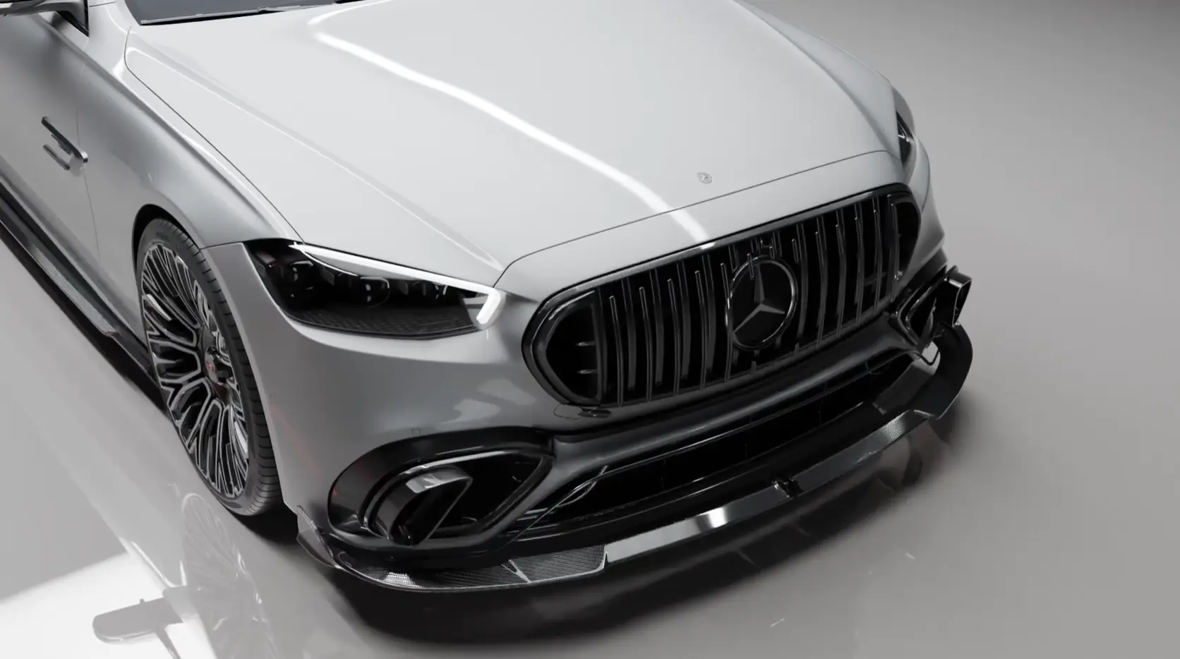 Carbon mirror covers for Mercedes-Benz S63 W223
