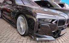 Carbon splitter for BMW 7 G70