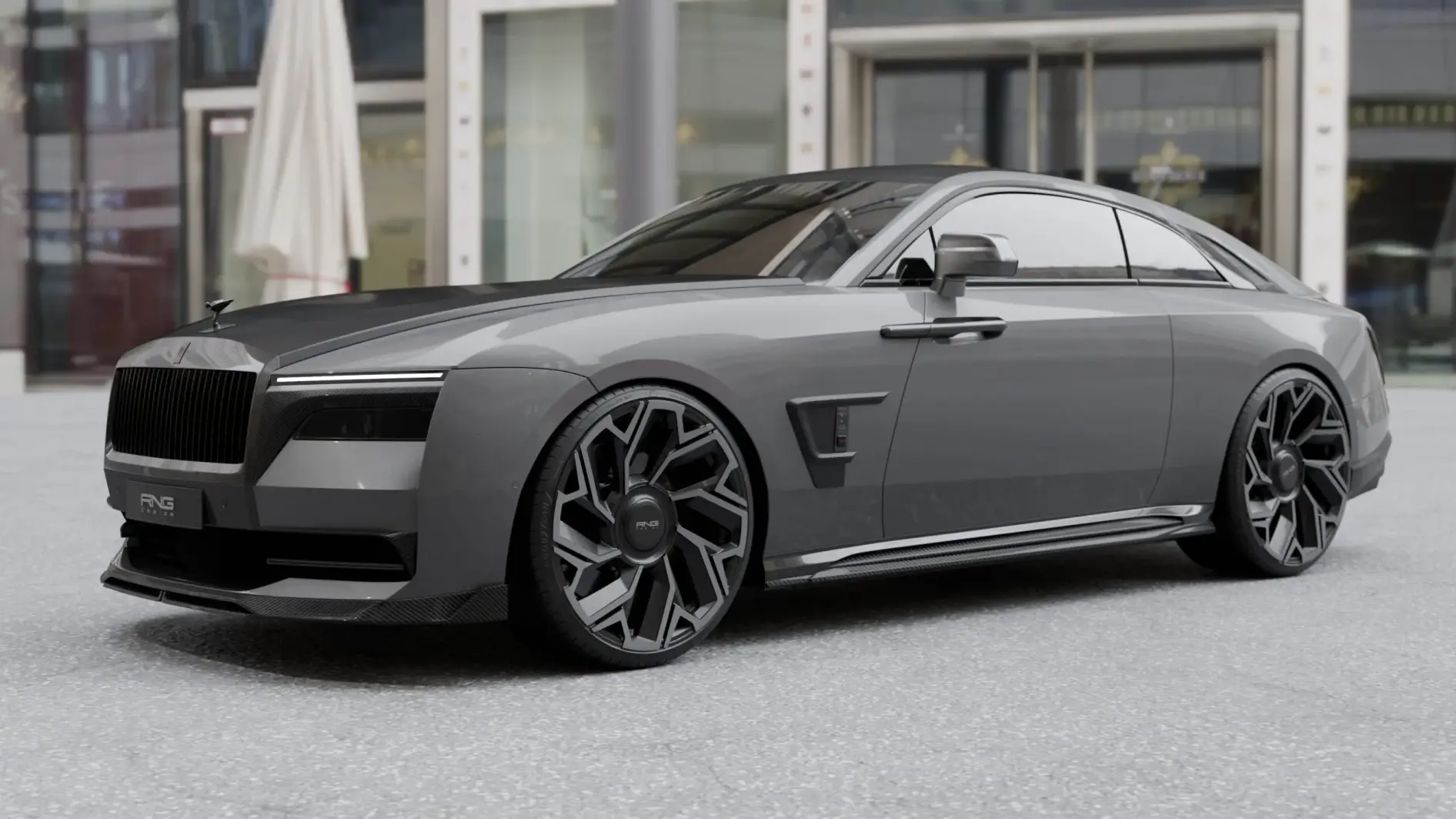 Luxurious body kit for Rolls-Royce Spectre by Renegade Design