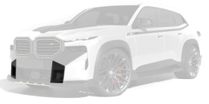 Front air intake inserts