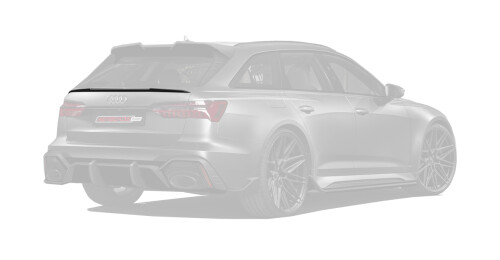 Carbon rear mid spoiler for Audi RS7