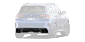 Rear bumper diffuser