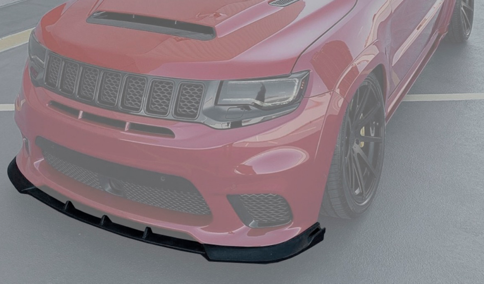 Jeep Grand Cherokee SRT lip splitter and other extras