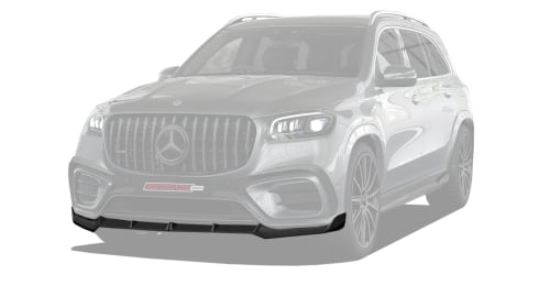 Front bumper splitter for Mercedes-Benz GLS 2024