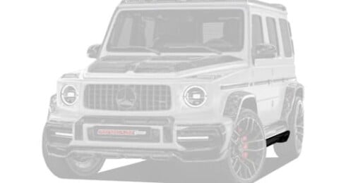 Carbon side skirts for Mercedes-Benz G-Class W463