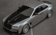 Carbon hood for Rolls-Royce Ghost