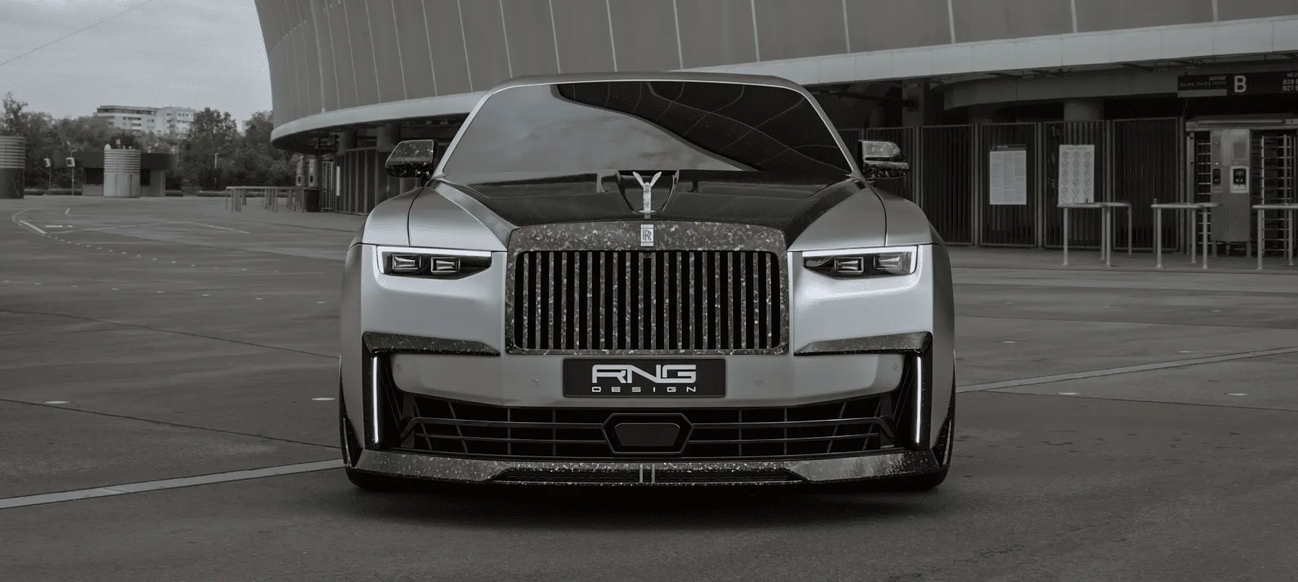 Carbon grille for Rolls-Royce Ghost