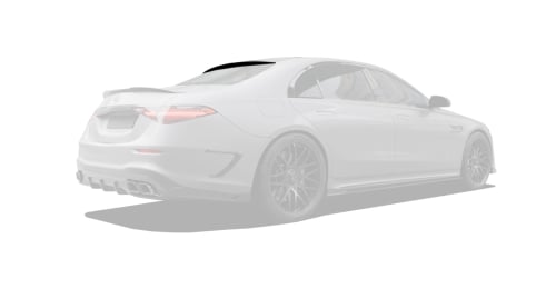 Carbon roof spoiler for Mercedes-Benz S63 W223