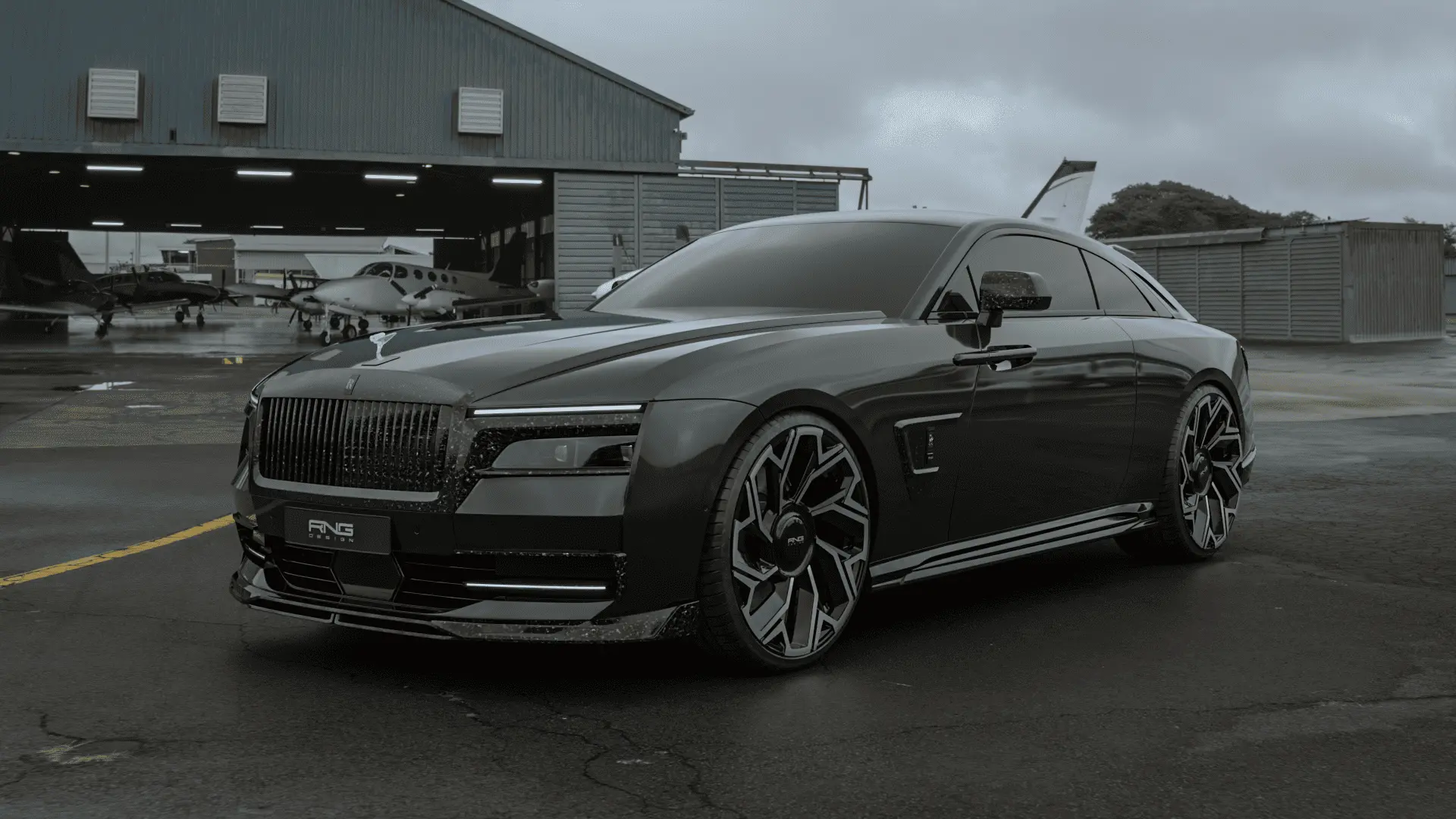 Bodykit für Rolls-Royce Spectre aus Forged Carbon: Luxus neu interpretiert von RNG Design
