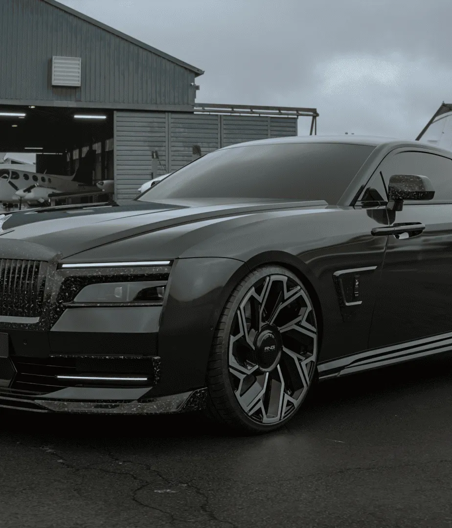 Forged Carbon Body Kit for Rolls-Royce Spectre: A New Definition of Luxury by RNG Design