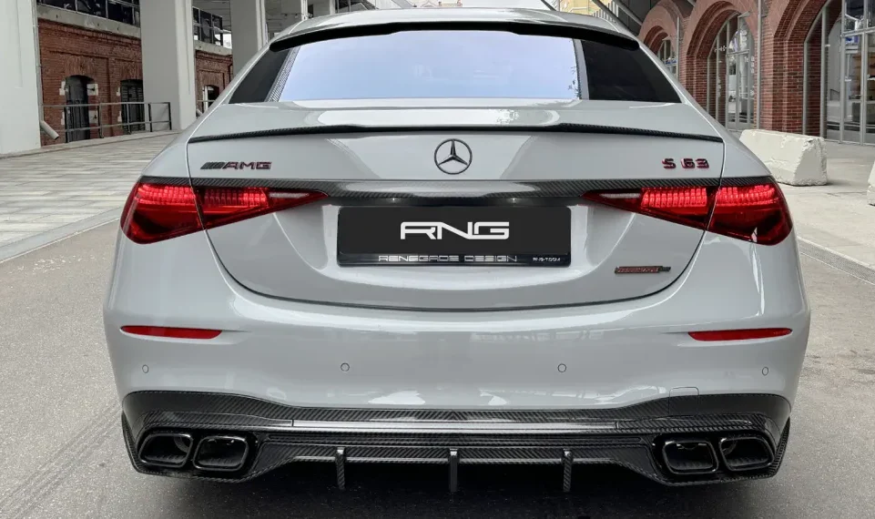 Carbon roof spoiler for Mercedes-Benz S63 W223