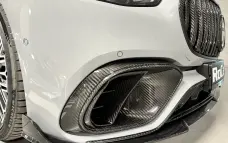 Carbon front bumper splitter for Mercedes-Benz S63 W223