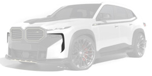 Front bumper side inserts