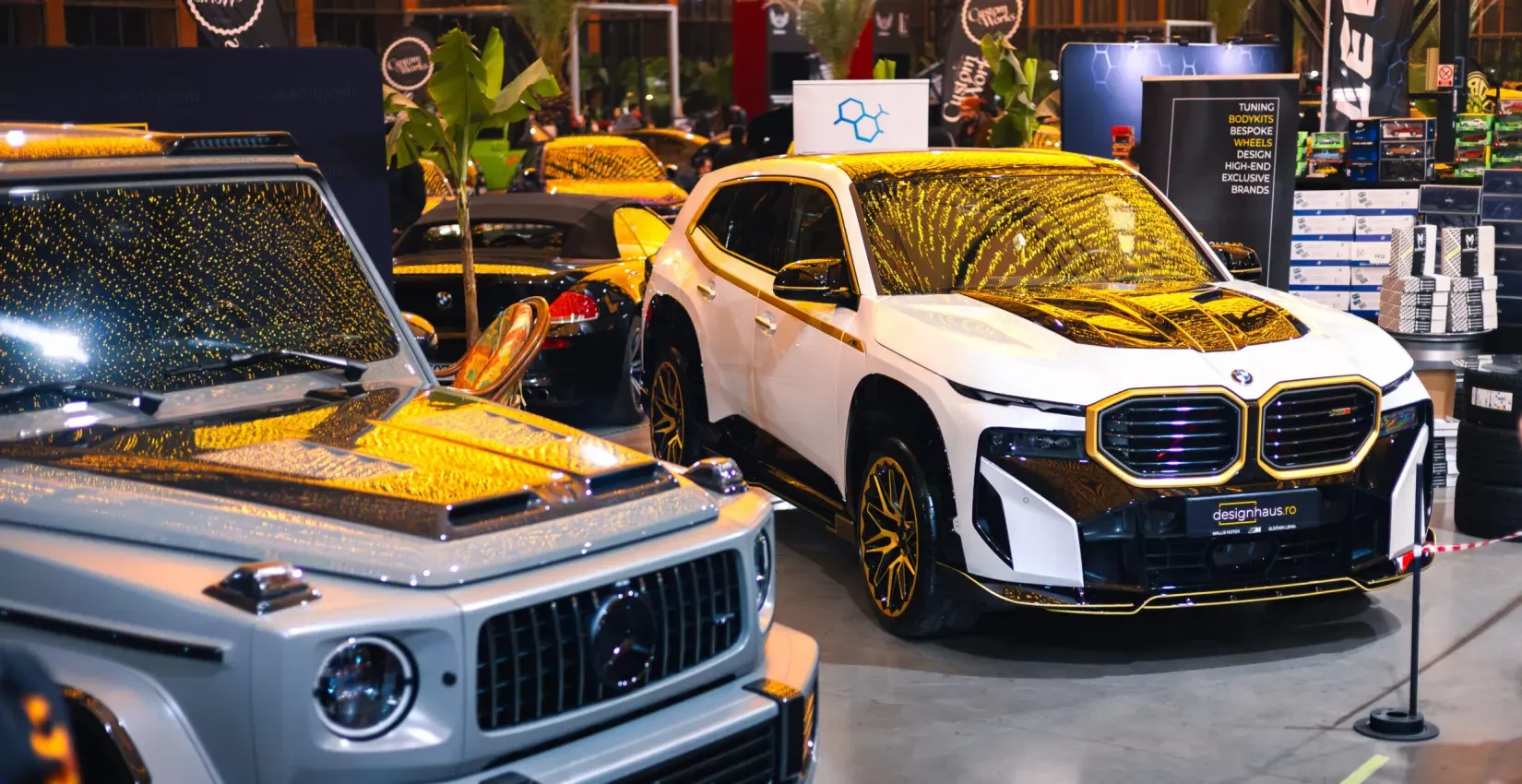BMW XM with Renegade kit on DropDown show in Romania