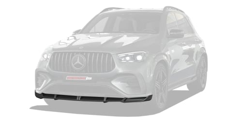 Front bumper splitter for Mercedes-Benz GLE SUV 2024