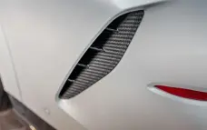 Carbon rear bumper inserts for BMW X6 G06