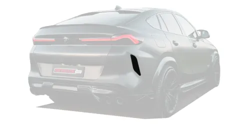 Carbon Heckstoßstangeneinsätze für BMW X6M F96