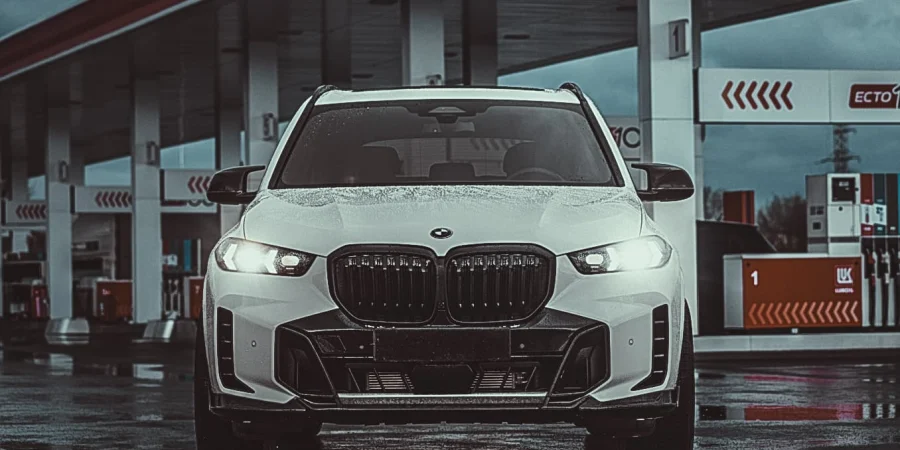Bausatz schwarz glänzend BMW X5 LCI