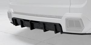 Rear bumper diffuser