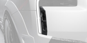 Front bumper inserts