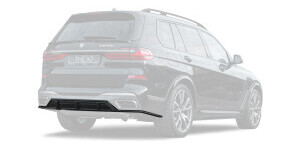 Rear bumper diffuser