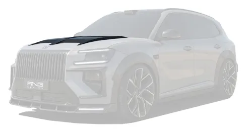 Zeekr 8X carbon hood cover by RNG Design