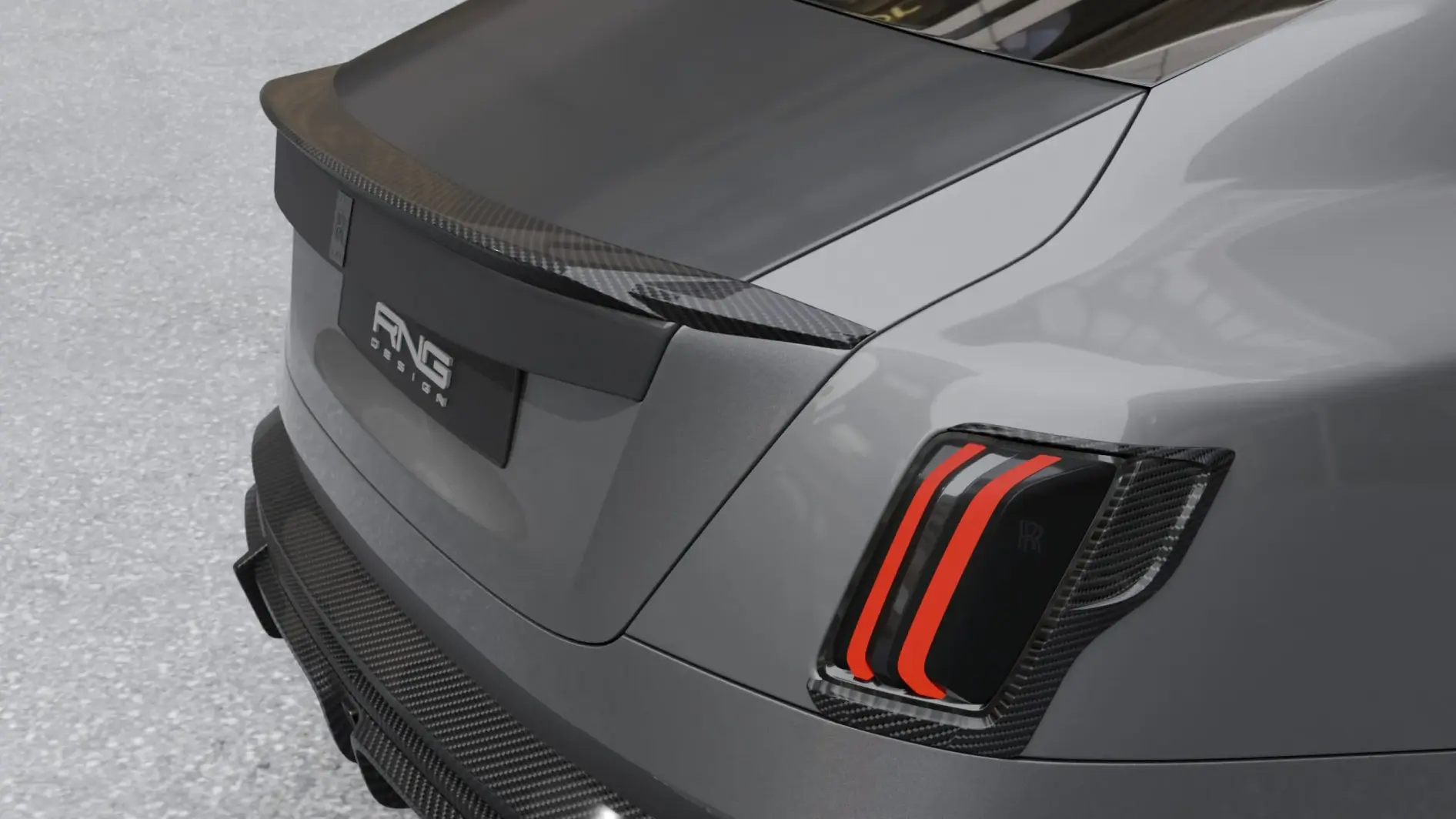 Luxurious body kit for Rolls-Royce Spectre by Renegade Design