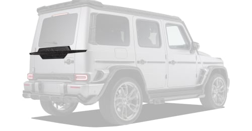 Carbon trunk insert for Mercedes-Benz G-Class W463