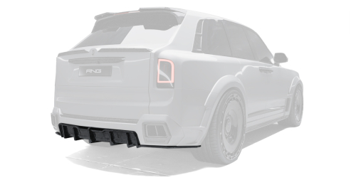 Карбоновый диффузор заднего бампера для Rolls-Royce Cullinan 2025