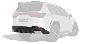 Diffusor für die hintere Stoßstange