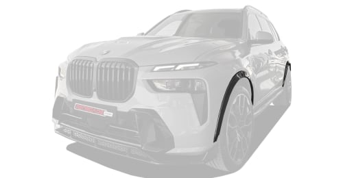 Wide body extensions for BMW X7 LCI