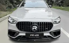 Carbon front bumper inserts for Mercedes-Benz S63 W223