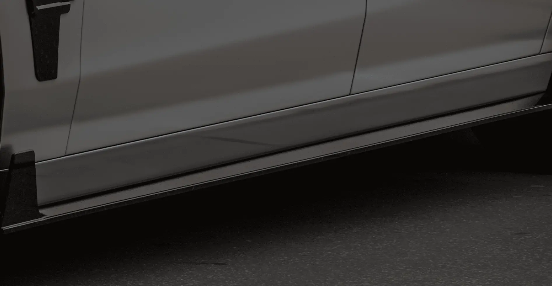 Carbon side skirts for Rolls-Royce Ghost