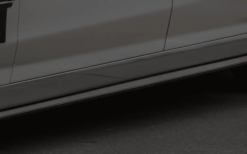 Carbon side skirts for Rolls-Royce Ghost