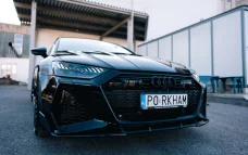 Front bumper splitter for Audi RS7