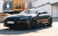 Front bumper splitter for Audi RS7