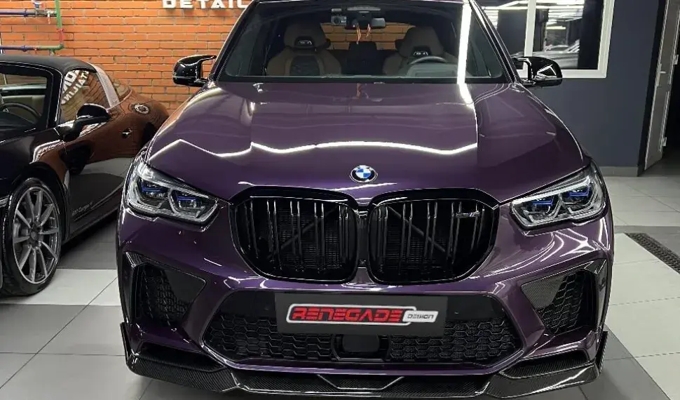 Lufteinlässe für die vordere Stoßstange aus Carbon für BMW X5M F95