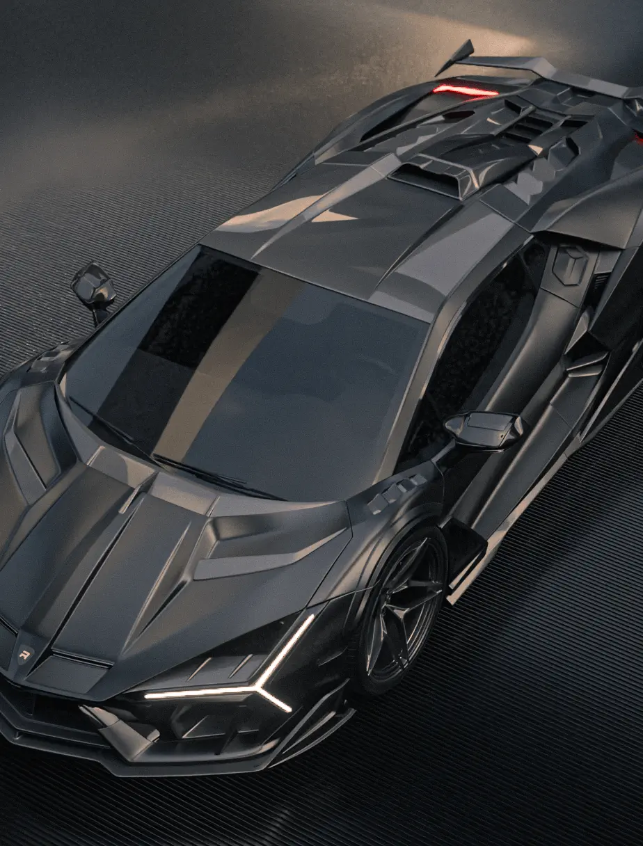 Lamborghini Revuelto widebody kit in carbon fibre by RNG Design