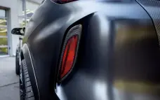 Carbon rear bumper inserts for BMW X6M F96