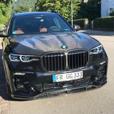 Full carbon BMW X7 in Freiburg for Mr. Gordon