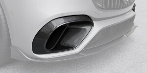 Front air intake inserts