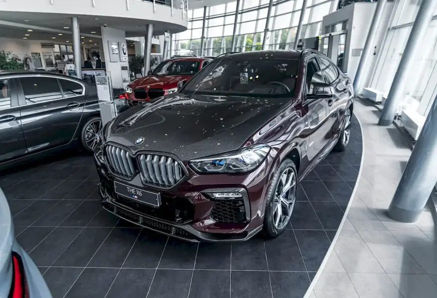Exclusive carbon fiber body kit for BMW X6 G06