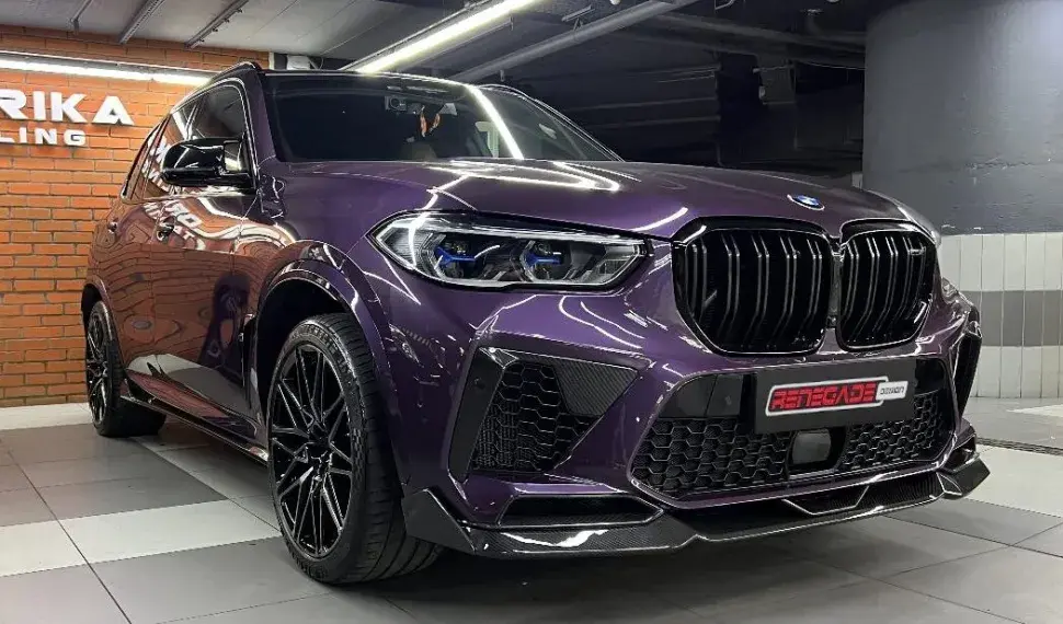 Lufteinlässe für die vordere Stoßstange aus Carbon für BMW X5M F95